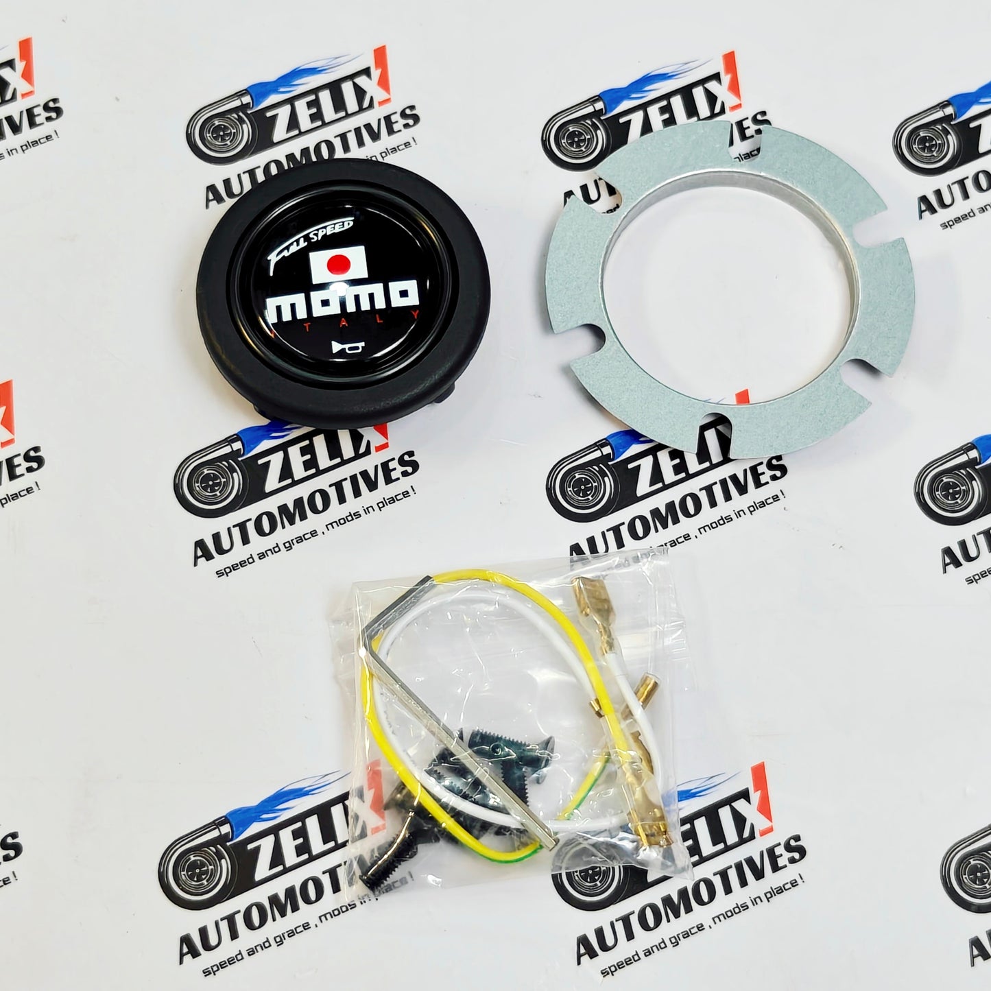 MOMO x JDM Steering Wheel | Antarctica Finish