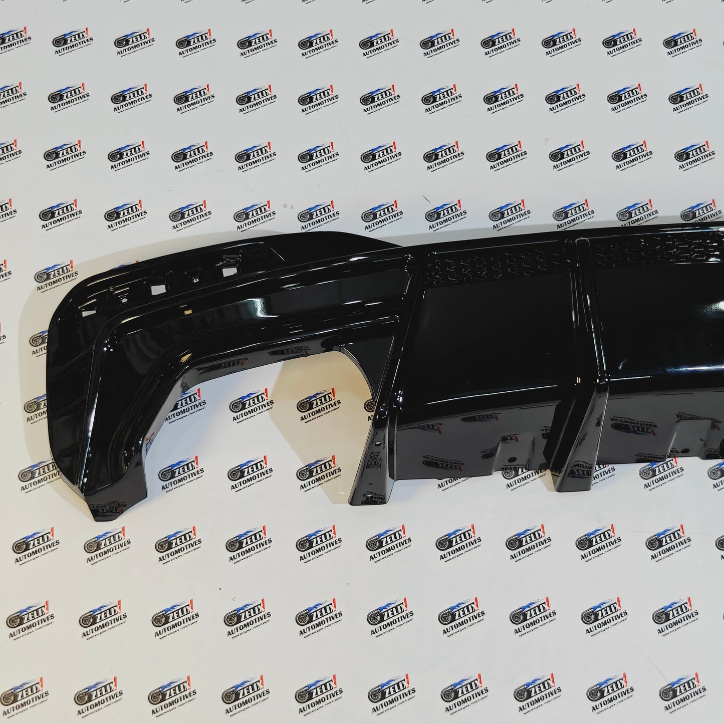 Rear Bumper Diffuser For BMW 5-Series G30 & G38 With Canards | V-TEN