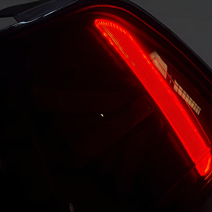 VW POLO Union-Style Tail Lights | Aftermarket Tail Lights With Welcome Feature Smoked+Red Finish