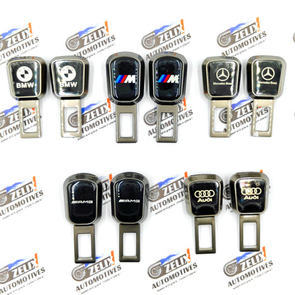 Seat Belt Buckle Clips (Pair) | Fits BMW,Mercedes & Audi