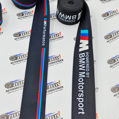 BMW M-Style Seat Belts (Pair) | Stock Replacement