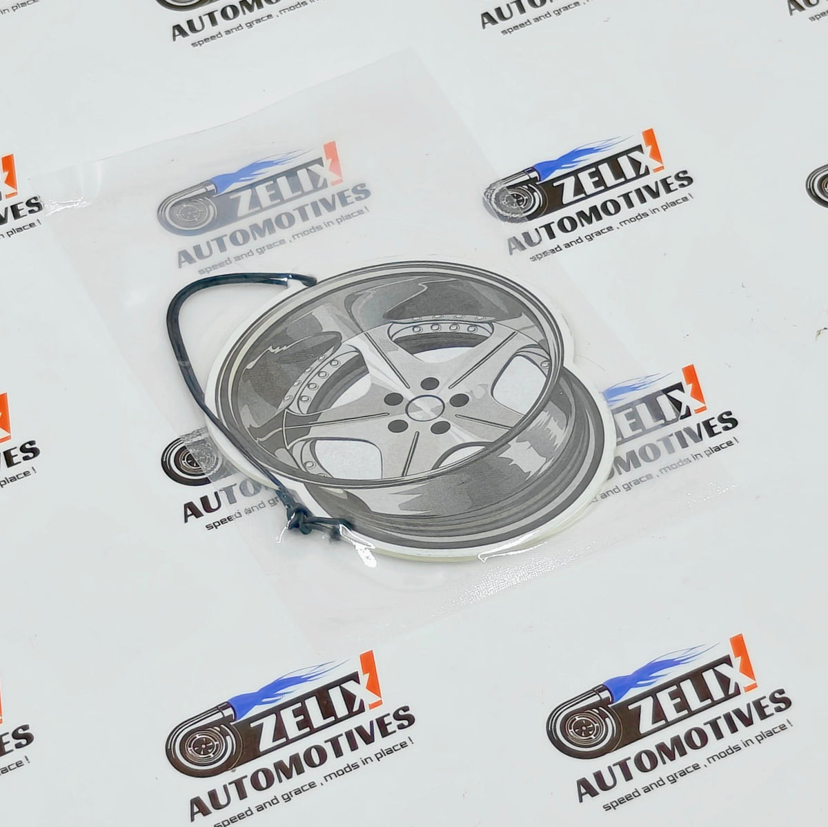 Car Mirror Hanging Perfumes Alloy Wheel Design Collection