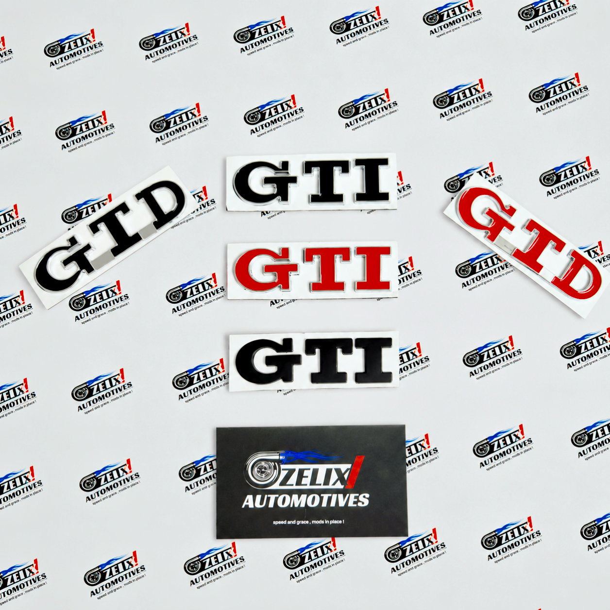 VW Polo GTI & GTD Emblems | High-quality (material)