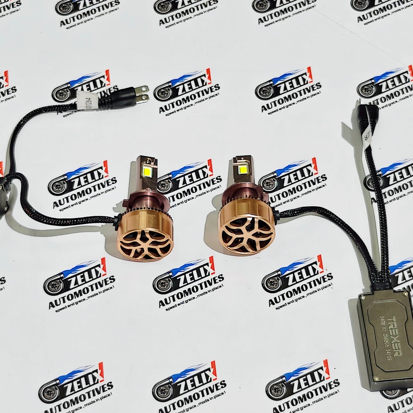Trexer 340W Ultra-Bright LED Headlight Bulbs | Universal Fit