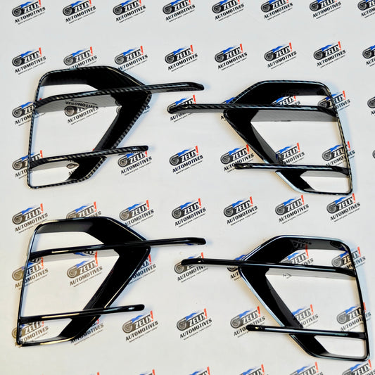 VW Virtus Fog Lamp Grille | Sporty Front Bumper appearance