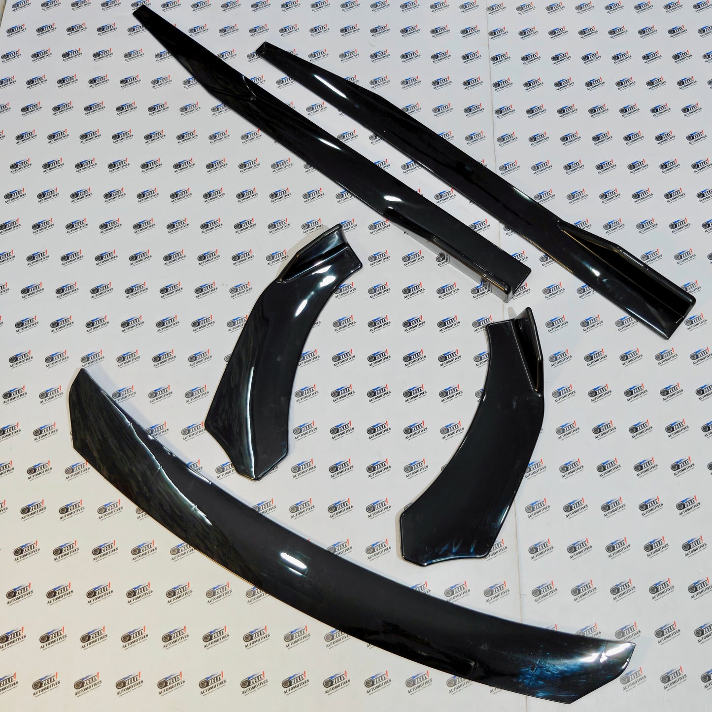 Universal 5-Piece Splitter Kit | Sporty appearance