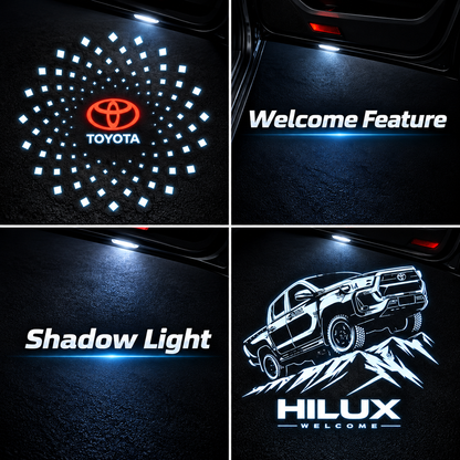 Cardi Dynamic Welcome Lights For Toyota Hilux, Fortuner & Hycross
