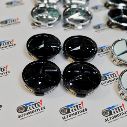 Mercedes-Benz Wheel Caps Outer Diameter 78 mm
