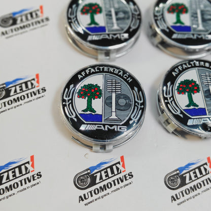 AMG Traditional Affalterbach Wheel Caps | Outer Diameter 77-mm