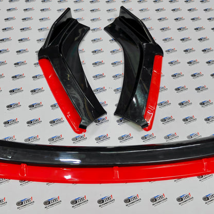 Universal Red Lip Splitter | 6-Piece Red Accent Design