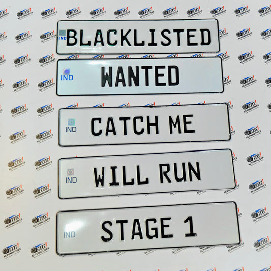 Magnetic Number Plates | Perfect For Car Enthusiasts | Multiple Variants