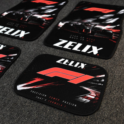 Formula-1 Inspired Car Floor Mats | Motorsport design