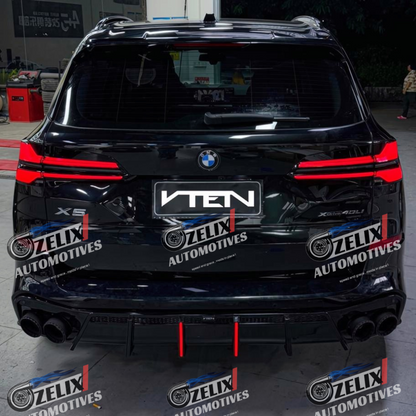 Rear Bumper Diffuser For BMW-X5 G05 & G18 | VTEN (Imported)
