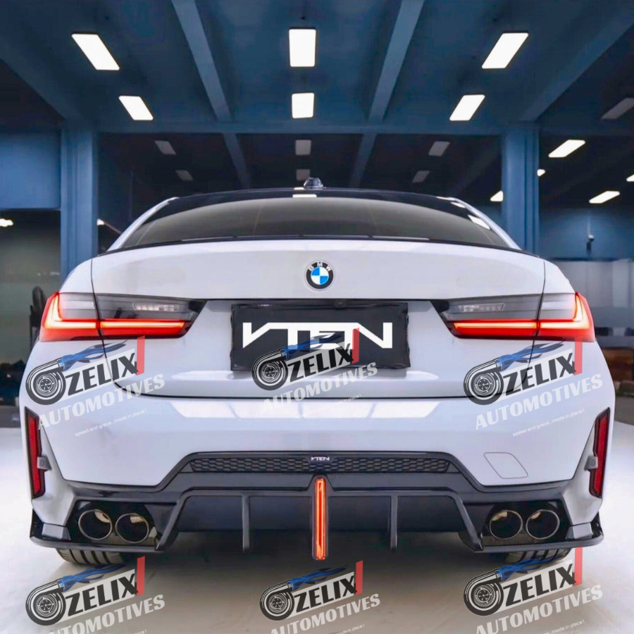 Rear Bumper Diffuser For BMW 3-Series G20 & G28 | VTEN (imported)