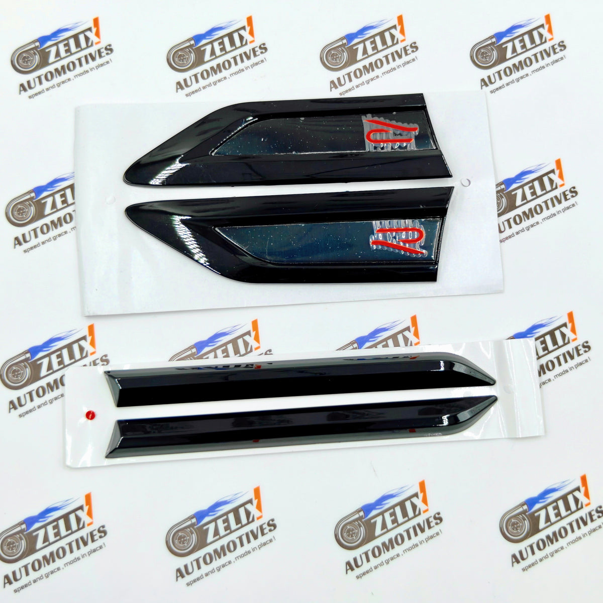 VW Polo R-Logo Fender Badges Set of 2 | Golf-Inspired