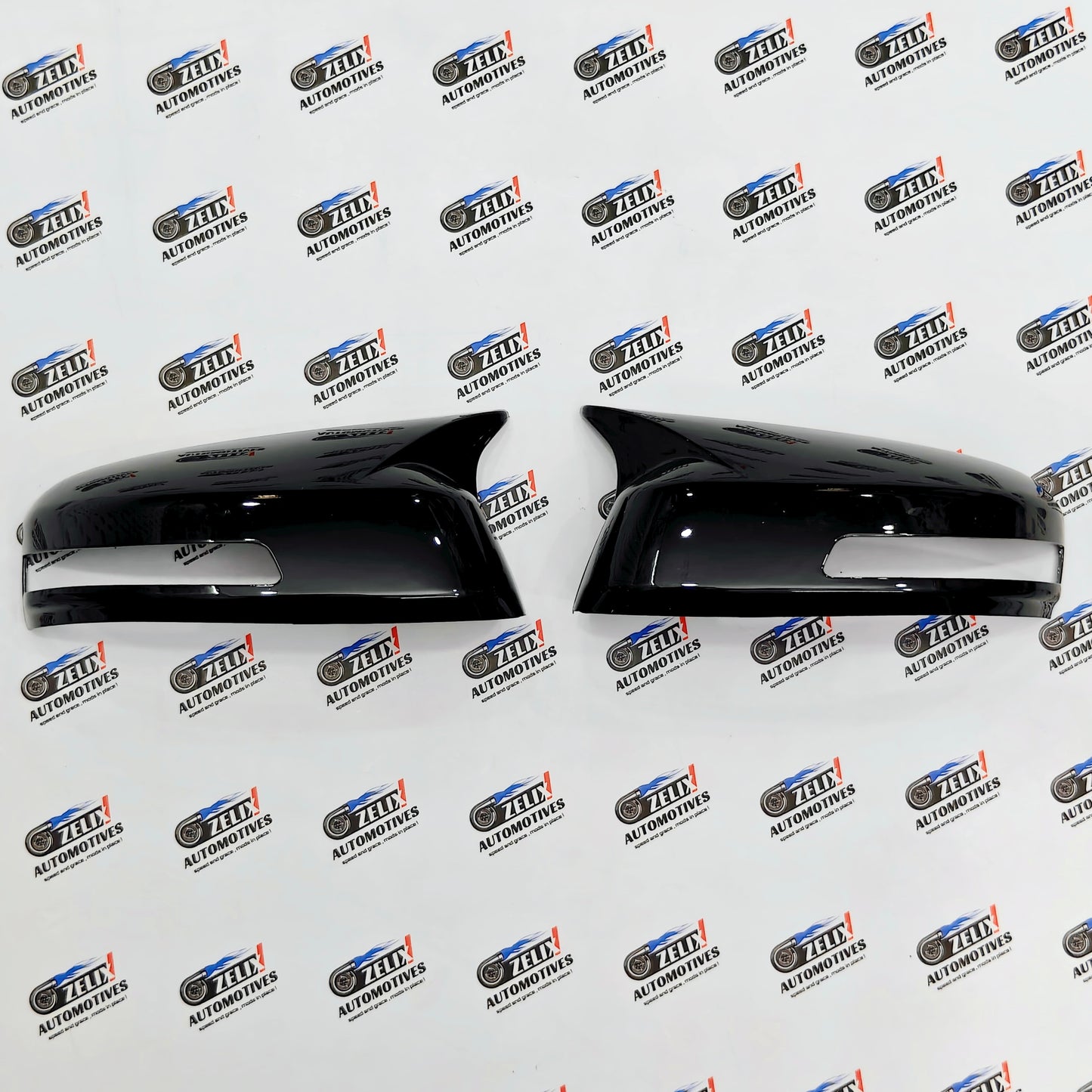 Honda City Batman-Style Mirror Covers with Indicator | Compatible With 2008-2012