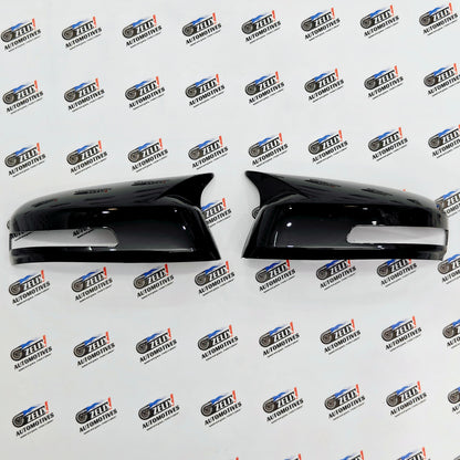 Honda City Batman-Style Mirror Covers with Indicator | Compatible With 2008-2012