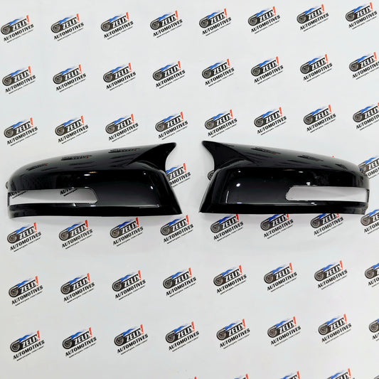 Honda City Batman-Style Mirror Covers with Indicator | Compatible With 2008-2012