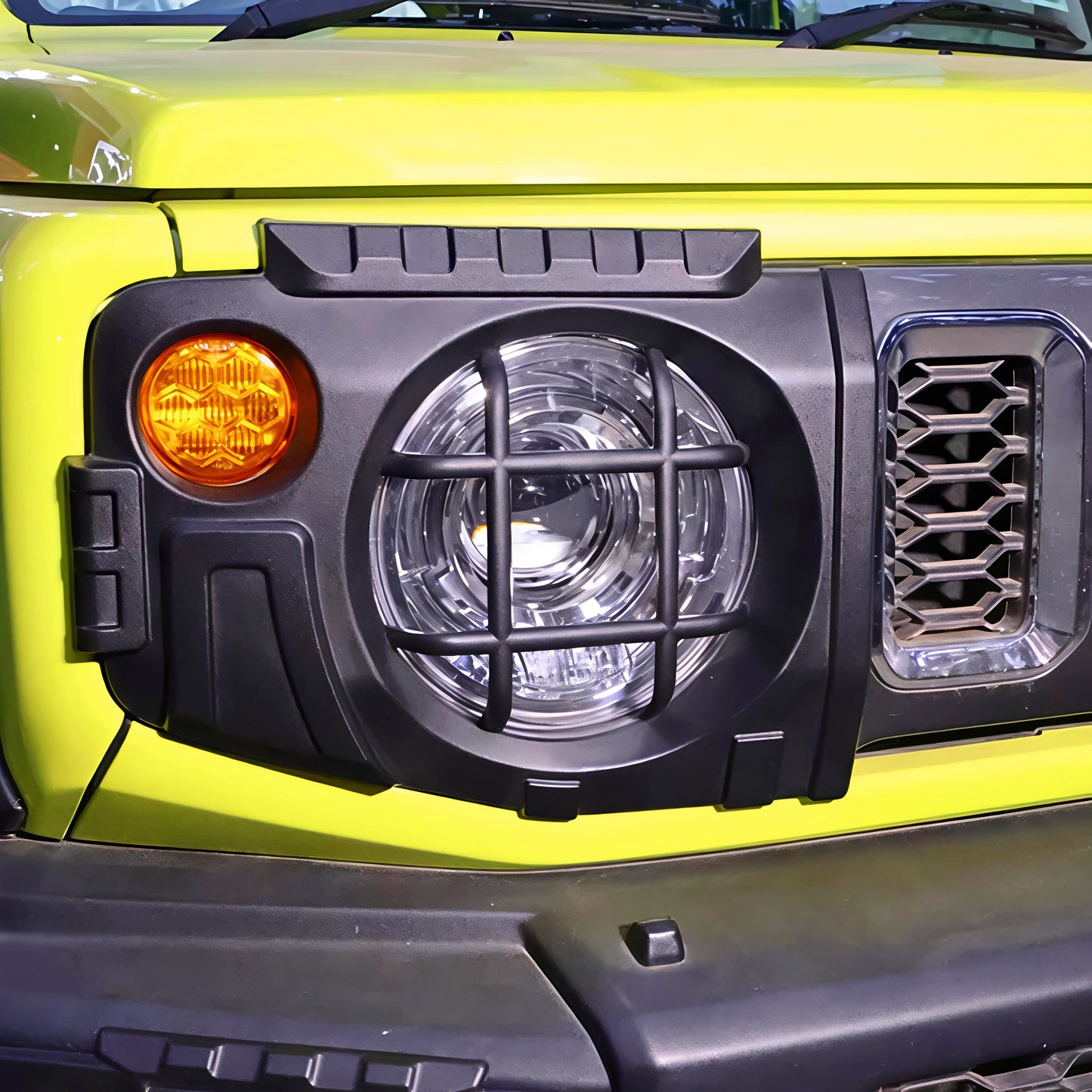 Suzuki Jimny Headlight Grill Cover | Off-Road Protection