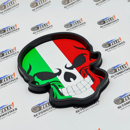 Skull Non-Slip Car Dashboard Mat | Multiple Flag Designs