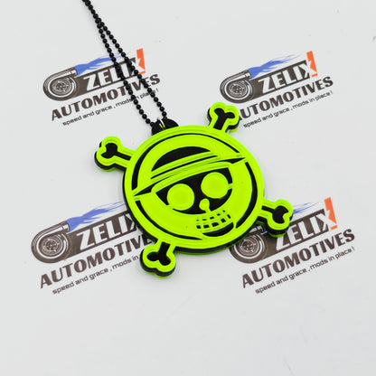 Neon Fluorescent Car Mirror Hanging | Marvel & DC Collection