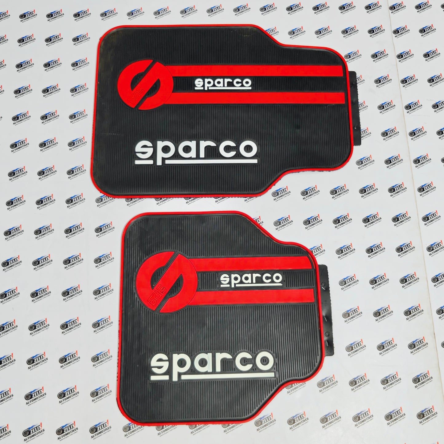 Sparco Car Mats Set of 4 | Red in Two Design Options