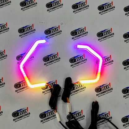 Angle Eyes LED DRLs with Welcome Feature | Universal Fit Set of 4