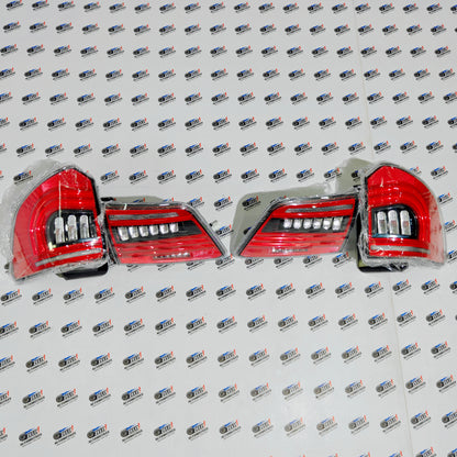 Toyota Fortuner Type-2 Dodge-Style LED Tail Lights (2012-2016)