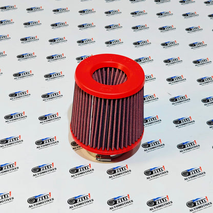 BMC  Double Direct Induction Air Filter 3-Inch Inlet Size  | Aftermarket High-Performance Air Intake