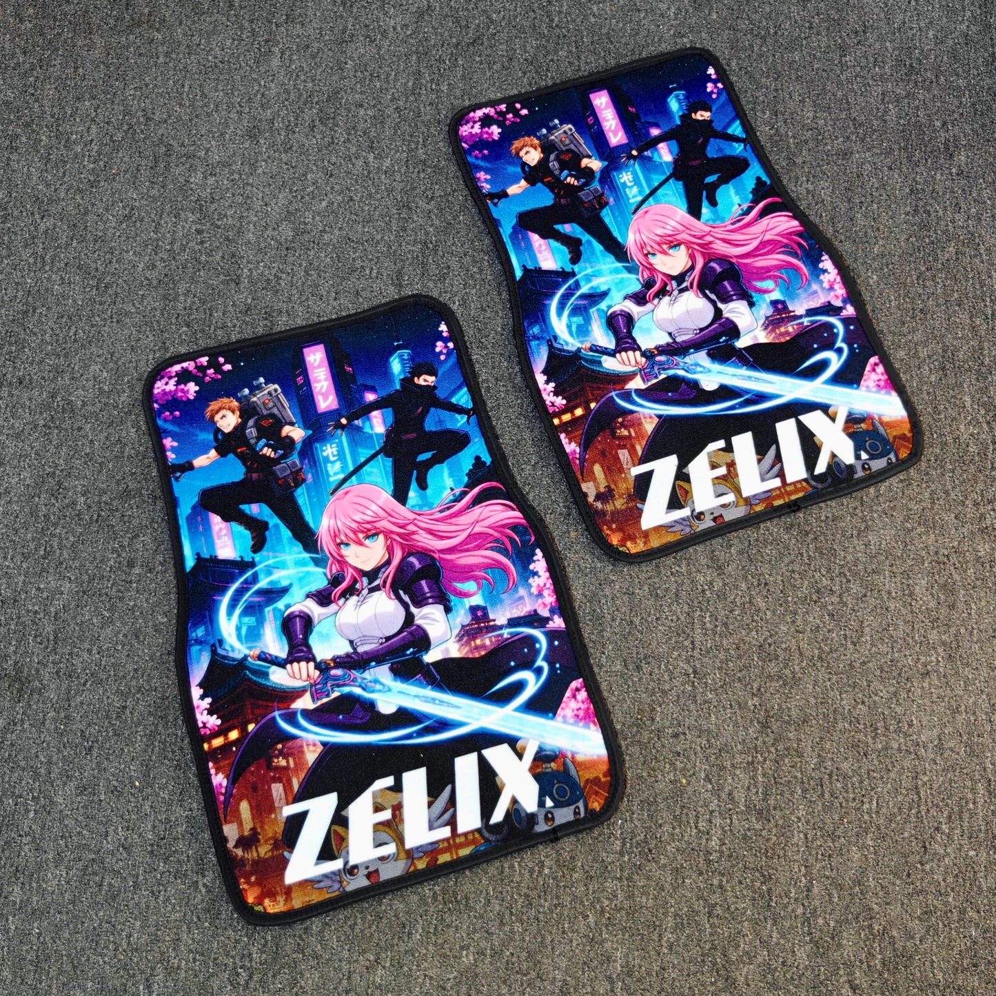 Street Warrior Car Floor Mats | Universal