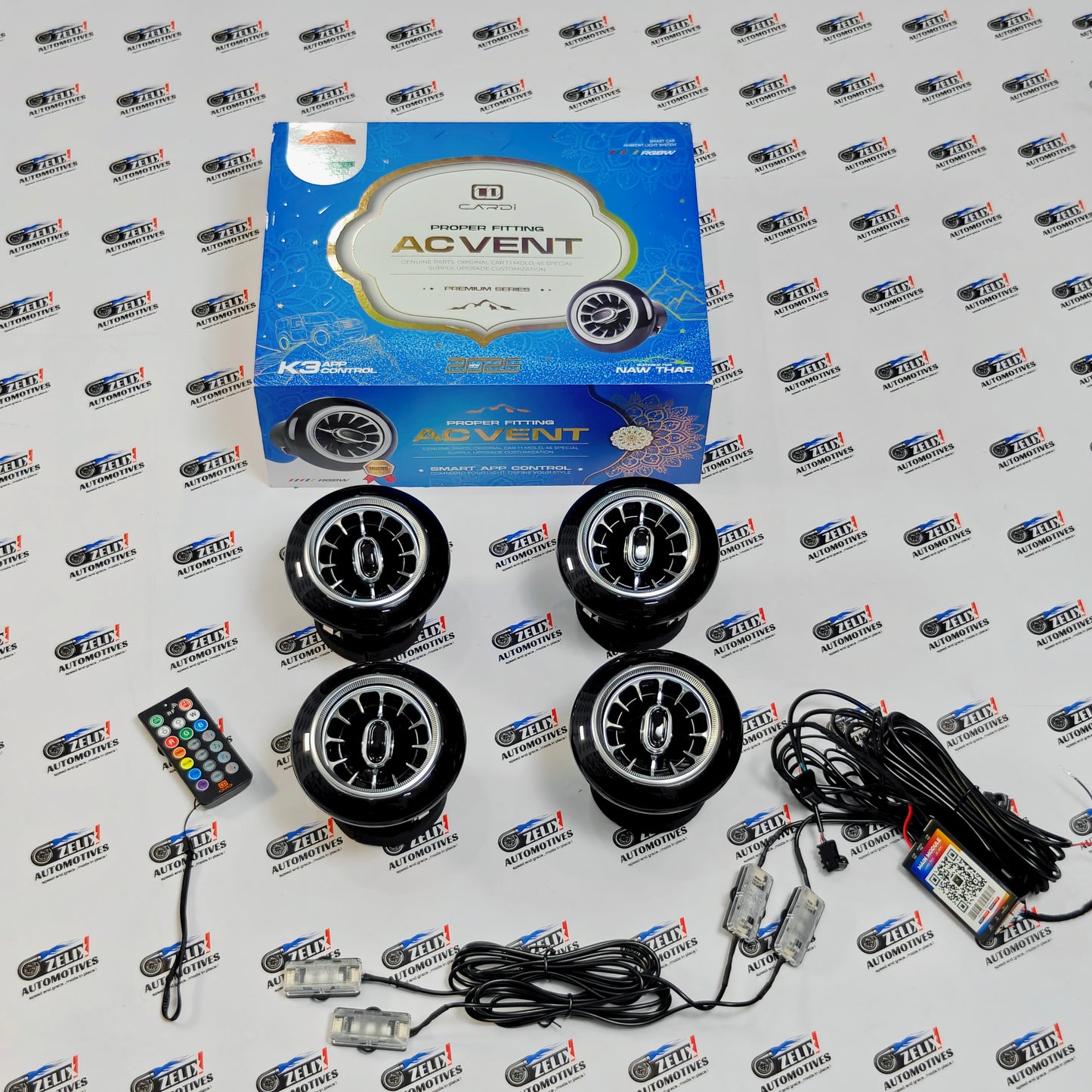 Cardi K3 AC Vent & Foot Light For Mahindra Thar & ROXX
