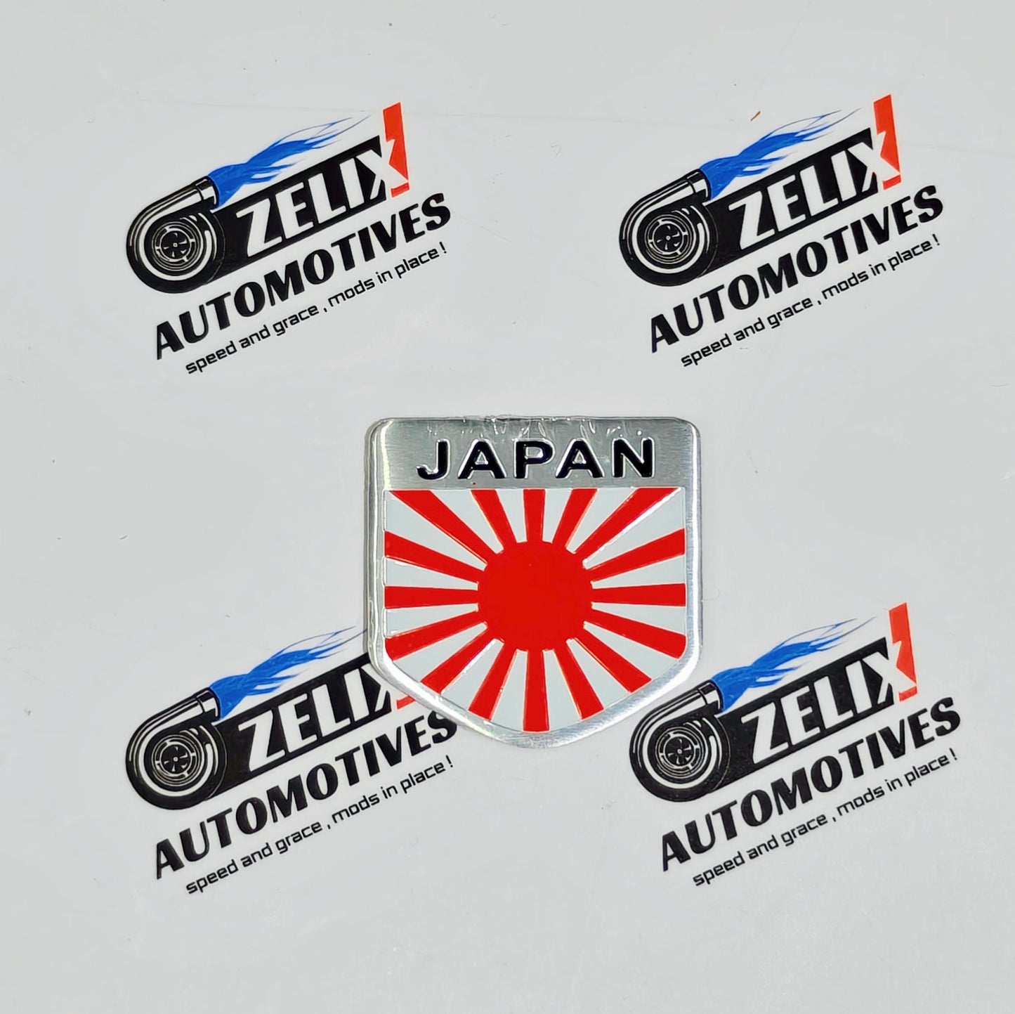 Country Flag Edition Car Stickers | India, USA, England, Japan & Germany
