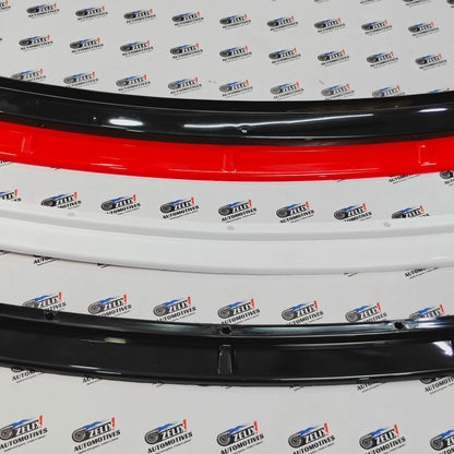 Universal 4-Piece Front Splitter | Red, White & Black Lip Options