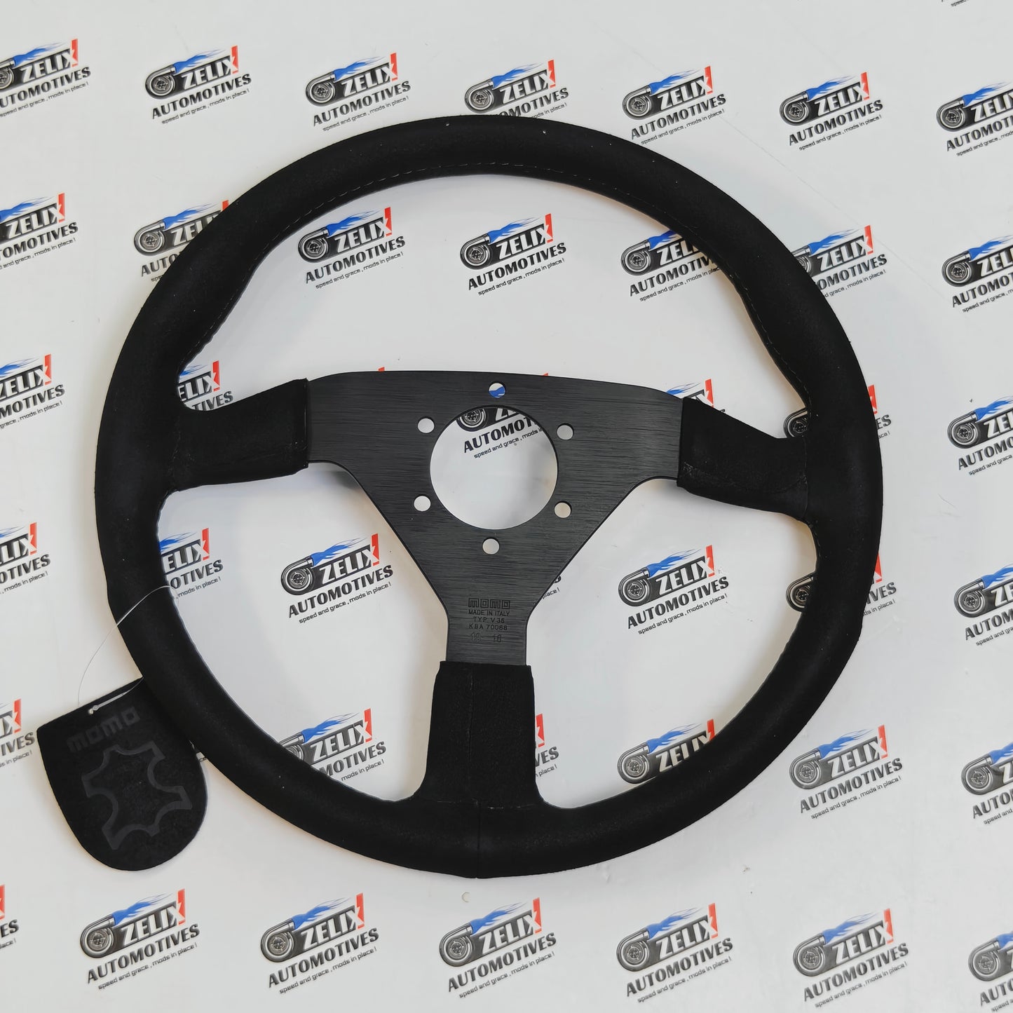 MOMO Prime Series Steering Wheel | Deep Dish & Flat Design