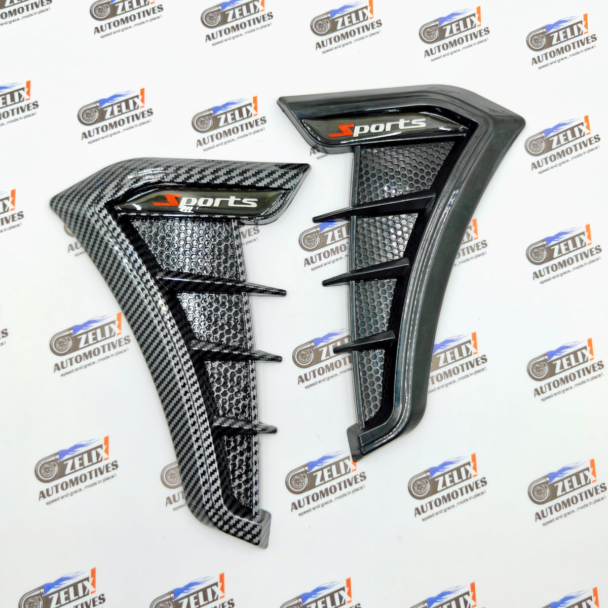 Universal Sports Air Vent (Pair) | Side Fender Styling