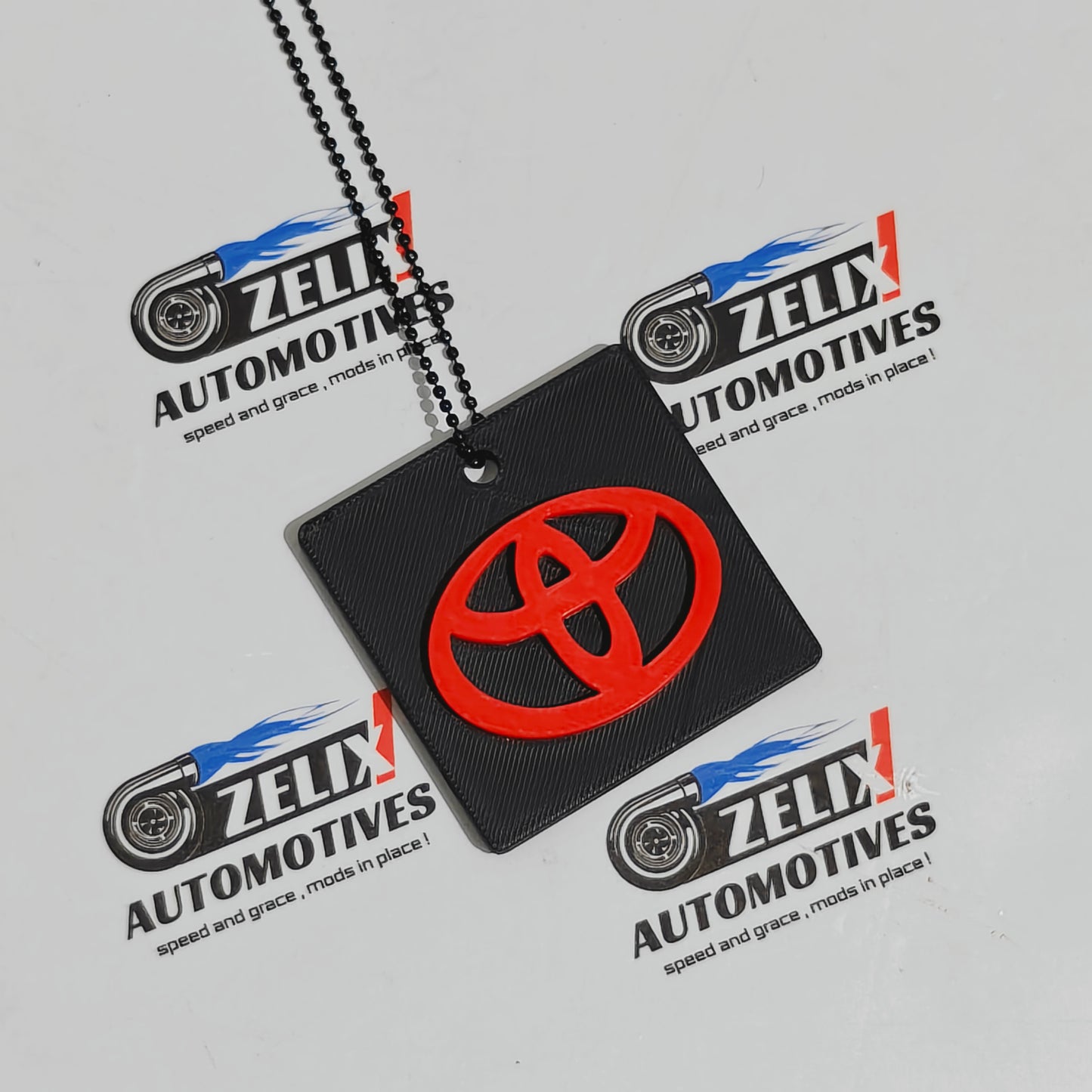 Racing Collection Mirror Hanging | 3D Texture