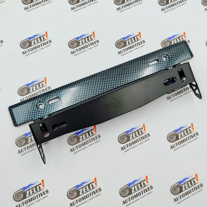 Universal Adjustable Number Plate Holder | High Quality in Colour Options