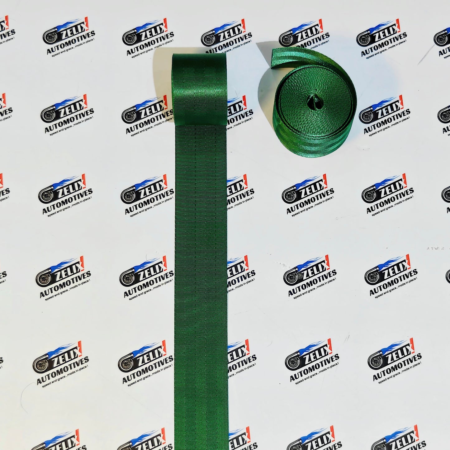 Universal Plain Seat Belts (Pair) | Enhances interior styling