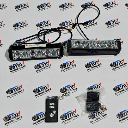 Remote Control Federal Flashers (3-in-1) | 2-COB LED Strobe Lights