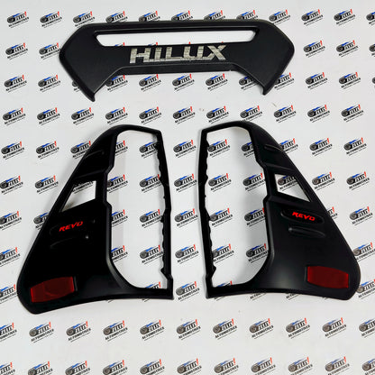 Toyota Hilux Revo Edition Exterior Styling Kit | Matte Black Finish