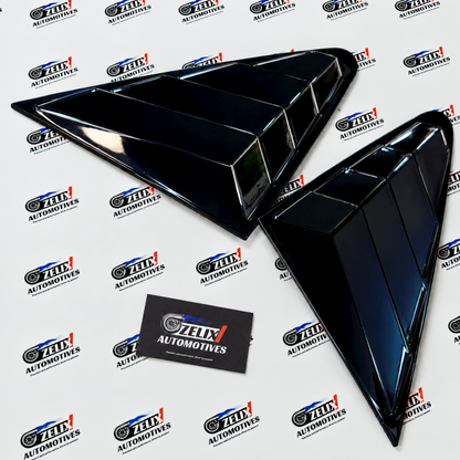 VW Virtus & Skoda Slavia Window Louvers | Aggressive Side Profile