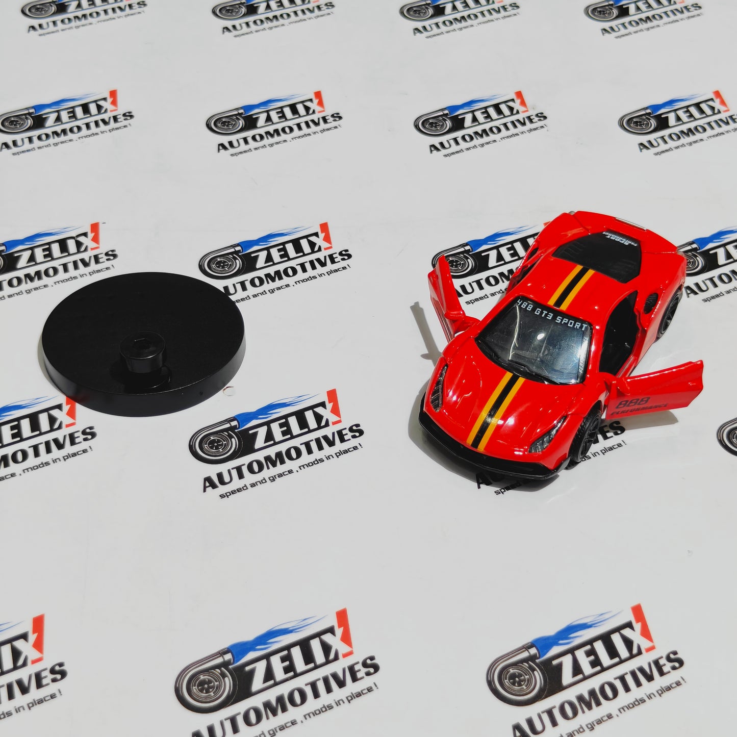 Dashboard Drifting Car | Die Cast Cars with Rotating Base