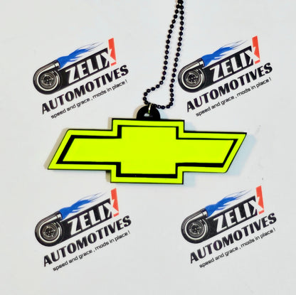 Fluorescent Neon Car Mirror Hanging | Multiple Designs