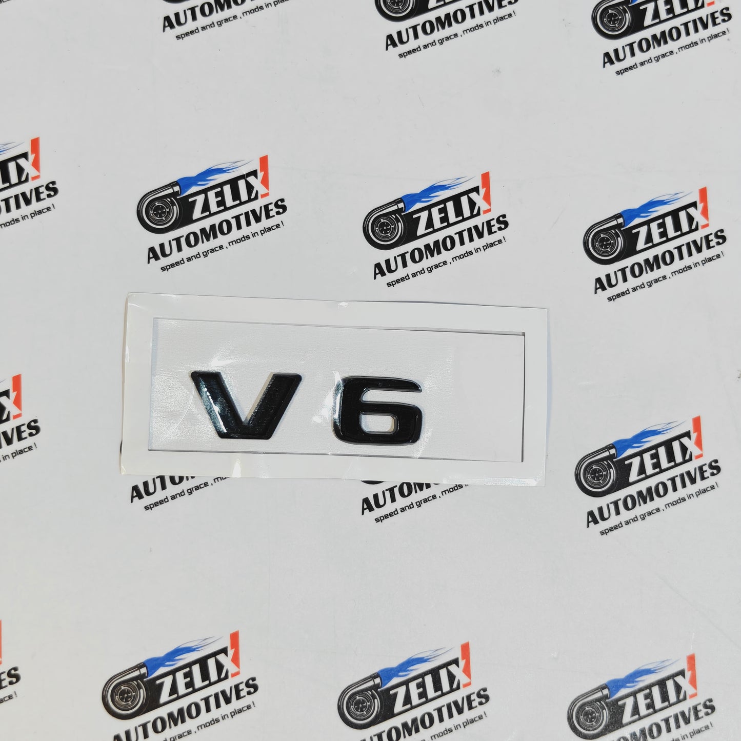 V6 & V8 Rear Emblem Stickers
