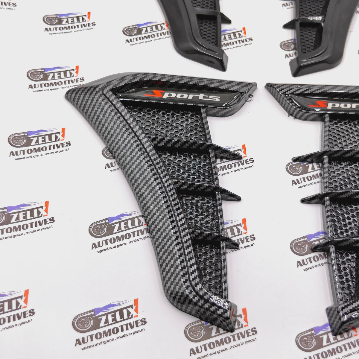 Universal Sports Air Vent (Pair) | Side Fender Styling