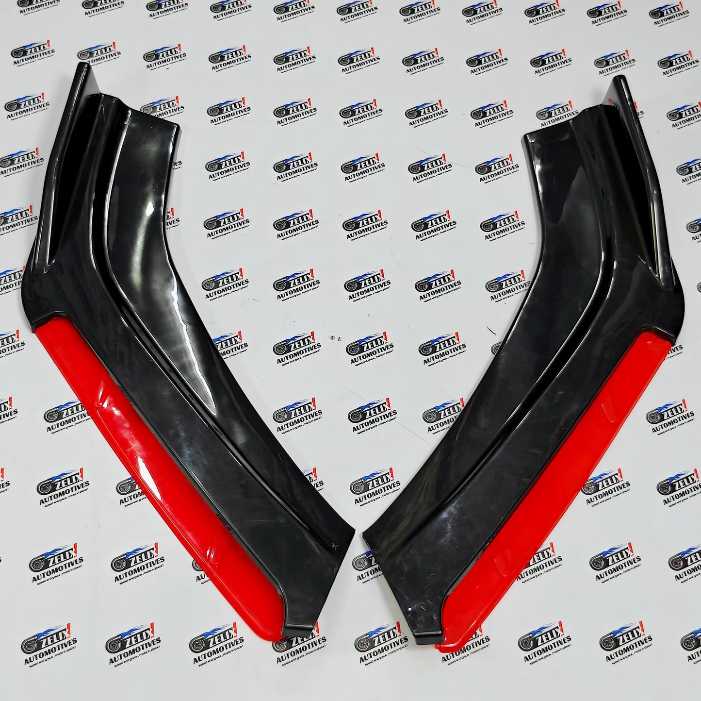 Universal Red Lip Splitter | 6-Piece Red Accent Design