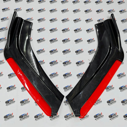 Universal Red Lip Splitter | 6-Piece Red Accent Design