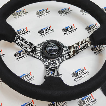 MOMO Prime Series Steering Wheel | Deep Dish & Flat Design
