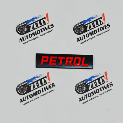 Petrol & Diesel Exterior Badges | Premium Finish