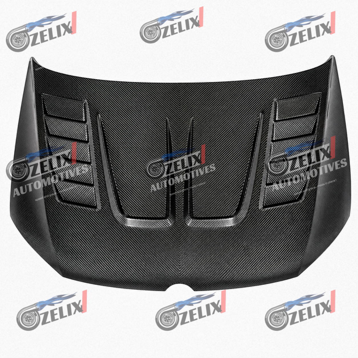 VW Polo 4-Vent Design Hood | Original Carbon Fiber